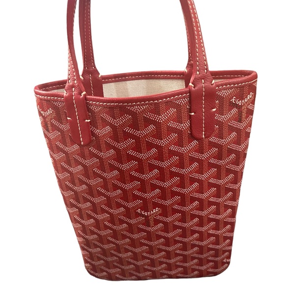 Goyard Handbags - Goyard Goyardine Poitiers Tote